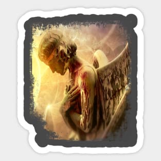 fantasy angel angels Nephilim god saint Sticker